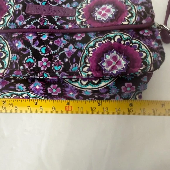Vera Bradley All in One Wallet Crossbody Bag Adjustable and Removable Strap - Picture 11 of 11